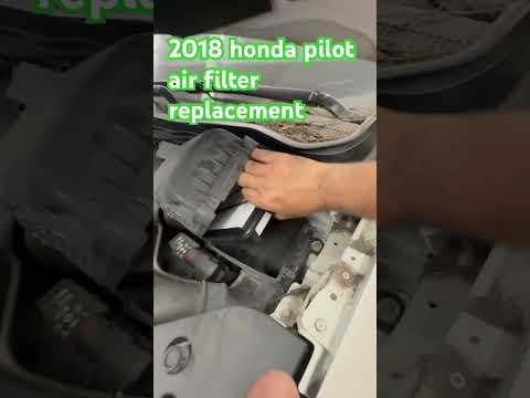 2018 honda pilot air filter replacement