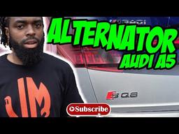 How replace Alternator audi a5 2.0t.
