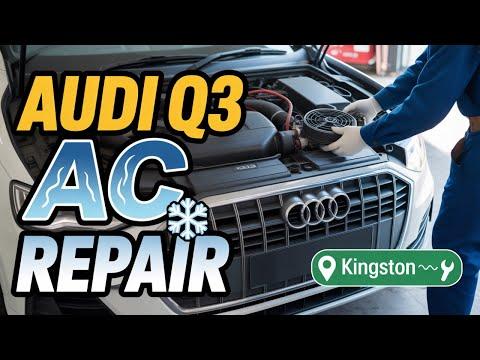 How to Replace the A/C Compressor on a 2016 Audi Q3 (R-134a)