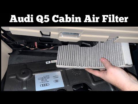 How to Replace the Cabin Air Filter on a 2018-2025 Audi Q5 (Glovebox Removal Guide) (Engine: Inline 4 2.0L)