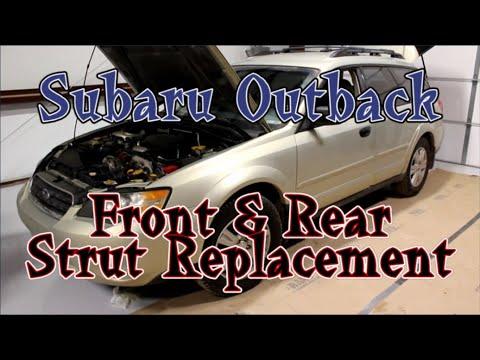 How to Replace Front & Rear Struts on a 2020 Subaru Outback (Quick-Strut Guide)