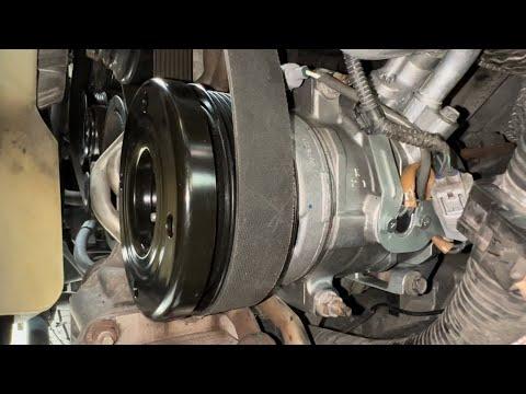 How to Replace the A/C Compressor on a 2010-2019 Toyota Tundra (Trim: Limited | Engine: V8 5.7L)