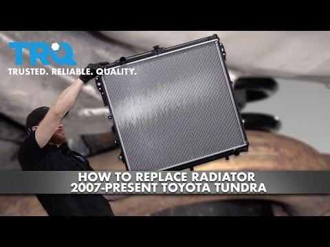 How To Replace Radiator 2007-present Toyota Tundra