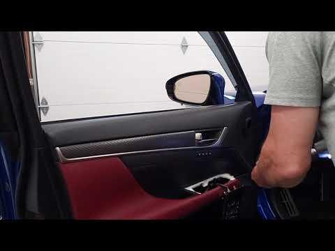 Lexus GS350 2016 Door panel sweep removal