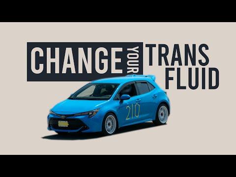 [E210] Changing the Manual Transmission Fluid on a 2019-2022 Toyota Corolla