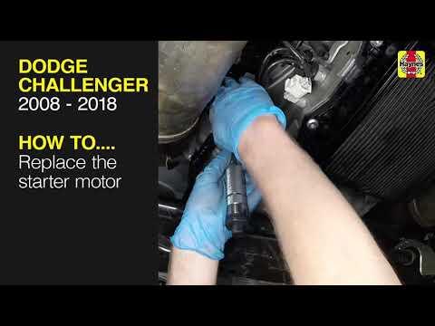 How to Replace the Starter Motor on a 2011-2023 Dodge Challenger (Step-by-Step Guide) (Engine: V8 6.4L)