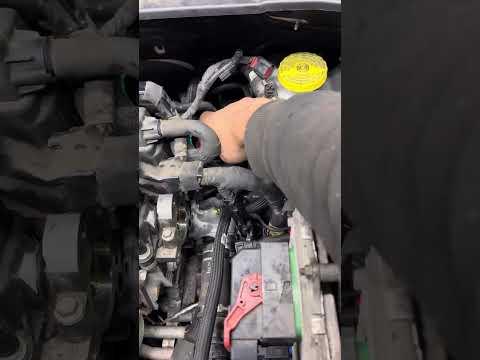 2018 jeep compass 2.4l poor heat thermostat removal
