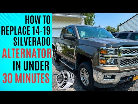 How to Replace Alternator 14-19 Chevy Silverado | Fix It Series |