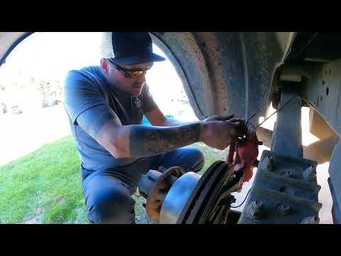 Ram 3500 Dually Rear Brake Pad Change