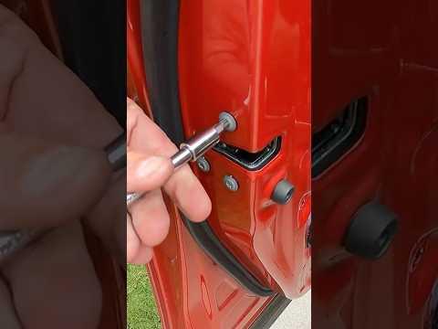 How to Replace the Front Door Lock Actuator on a 2007 Toyota RAV4