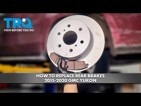 How to Replace Rear Brake Pads on a 2007-2020 GMC Yukon (Rear Disc Brakes)