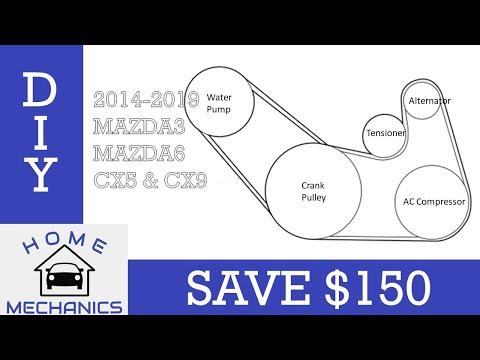 How to Replace the Serpentine Belt on a 2023 Mazda CX-50 (Step-by-Step Guide)