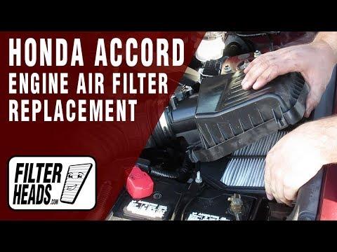 How to Replace Engine Air Filter 2010 Honda Accord L4 2.4L | TA36309, AF4044