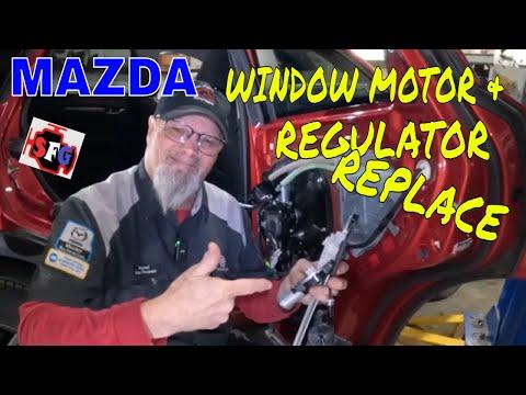 How to Replace Rear Window Regulator on a 2020 Mazda CX-5 (Left or Right Door)