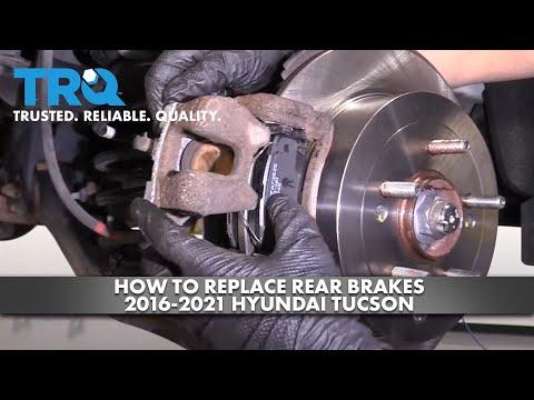 How To Replace Rear Brakes 2016-21 Hyundai Tucson