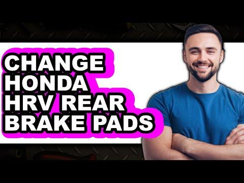 How To Change Honda HR-V Rear Brake Pads (UPDATED)