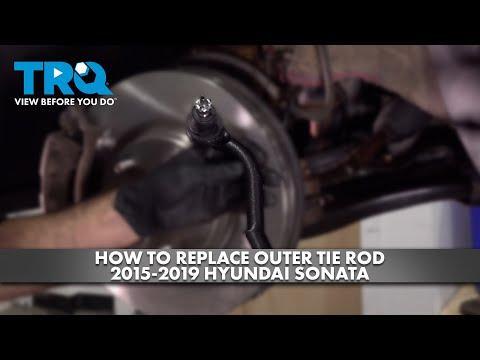 How to Replace the Outer Tie Rod End on a 2016 Hyundai Sonata (Step-by-Step)