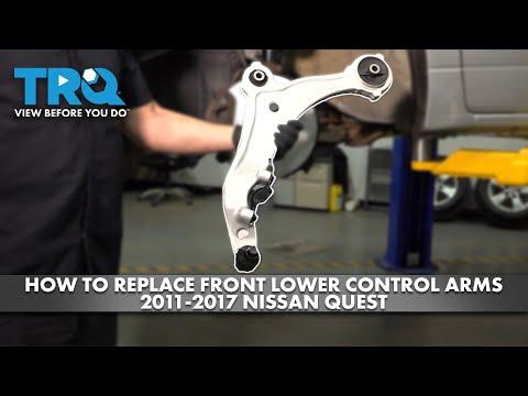 How to Replace the Front Lower Ball Joint (Control Arm) on a 2016 INFINITI QX60