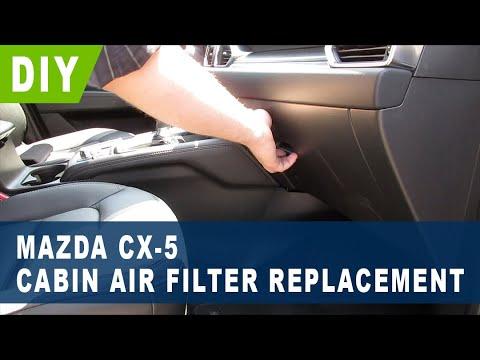 How to Replace the Cabin Air Filter on a 2017 Mazda CX-5