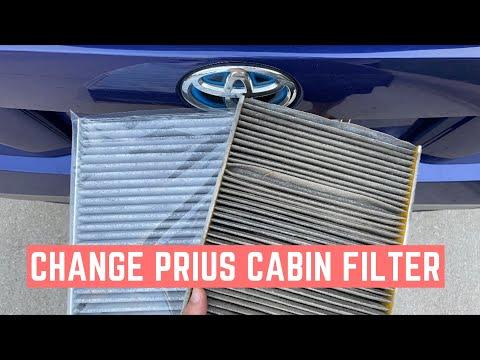 How to Replace Cabin Filter on 2016-2022 Toyota Prius (EASY!)