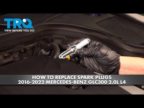 How to Replace Spark Plugs 2016-2022 Mercedes-Benz GLC300 2.0L L4