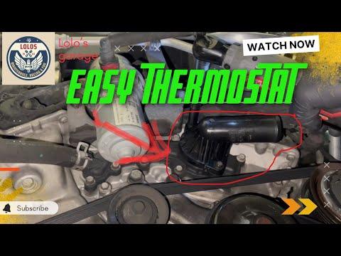 How to replace thermostat Dodge Ram 1500 3.6L Engine 