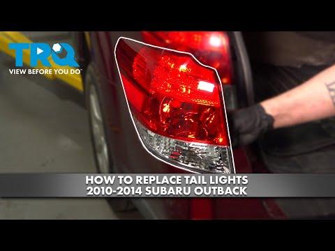 How to Replace Taillight Bulbs on a 2000-2014 Subaru Outback (Brake, Tail & Turn) (Body: Wagon)