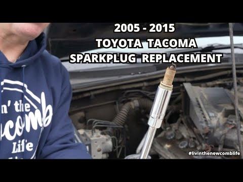 2005-2015 TOYOTA TACOMA SPARKPLUG &amp; IGNITION COIL REPLACEMENT   #157