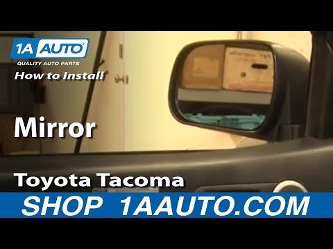 How to Replace Side View Mirrors on a 2010 Toyota Tacoma (Left or Right)