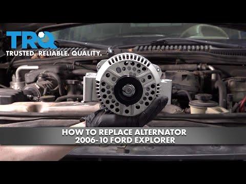 How To Replace Alternator 2006-10 Ford Explorer