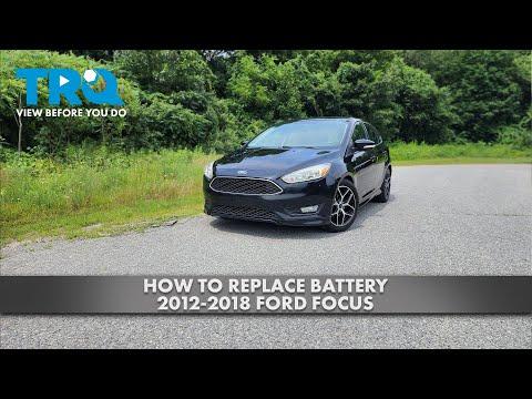 How to Replace Battery 2012-2018 Ford Focus