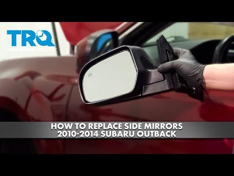How to Replace Side Mirrors 2010-2014 Subaru Outback