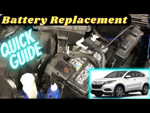 Battery Replacement Honda HR-V 2016-2022