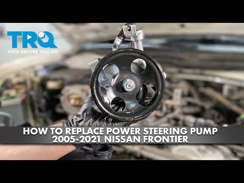 How to Replace the Power Steering Pump on a 2018 Nissan Frontier