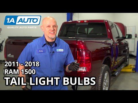 How to Replace Tail Light Bulbs 2011-2018 Ram 1500