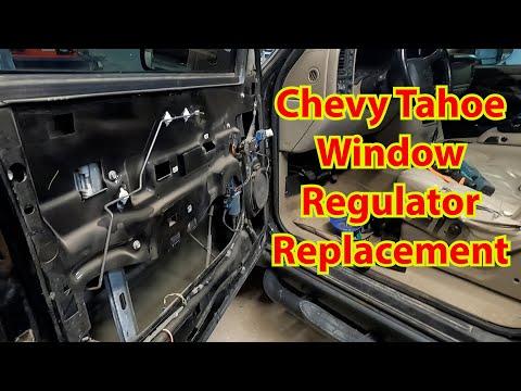 How to Replace the Front Window Regulator on a 2018 Chevrolet Tahoe (Driver or Passenger)