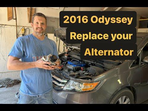 2016 Honda Odyssey Replace Your Alternator