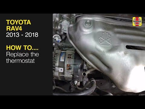 How to Replace the Thermostat on a 2001-2018 Toyota RAV4 (Engine: Inline 4 2.5L)