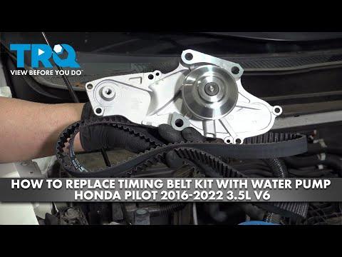 How to Replace the Timing Belt on a 2019-2023 Honda Passport (Tensioner, Idlers & Water Pump) (Engine: V6 3.5L)