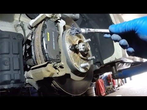 How to replace front brake pads on 2016 Nissan Altima