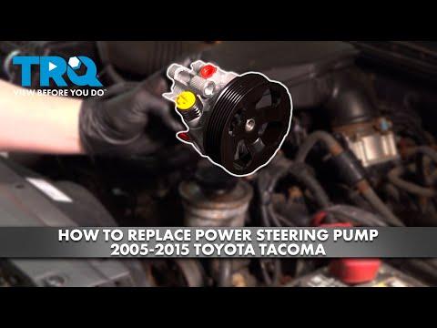 How to Replace the Power Steering Pump on a 2005-2014 Toyota Tacoma (Trim: Base | Engine: Inline 4 2.7L)