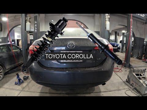 rear strut (shock absorber) replacement ... toyota corolla (torque specs)