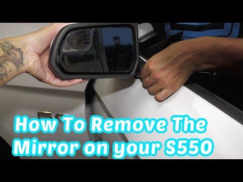 How to Remove the side mirror on a S550 Mustang
