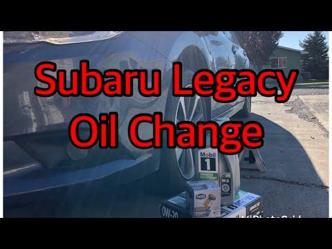 2015 Subaru Legacy 2.5 Oil Change Step by Step For Beginners