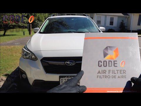 How to Replace the Engine Air Filter on a 2018-2025 Subaru Crosstrek (Engine: Flat 4 2.0L)