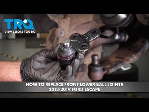 How to Replace Front Lower Ball Joints (Control Arms) on a 2019 Ford Escape