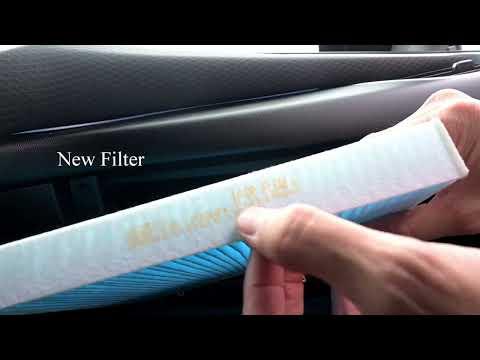 How to replace cabin filter on a 2016 Chevy Malibu
