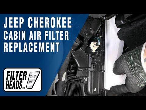 How to Replace Cabin Air Filter 2016 Jeep Cherokee Latitude | AQ1232