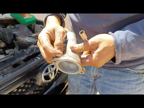 TOYOTA RAV4 2007/CAMBIO DE THERMOSTATO Y EMPAQUE.