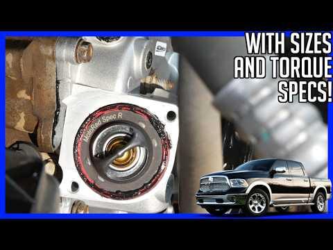 How to Replace the Thermostat on a 2011-2021 Ram 1500 5.7L HEMI (Engine: V8 5.7L)